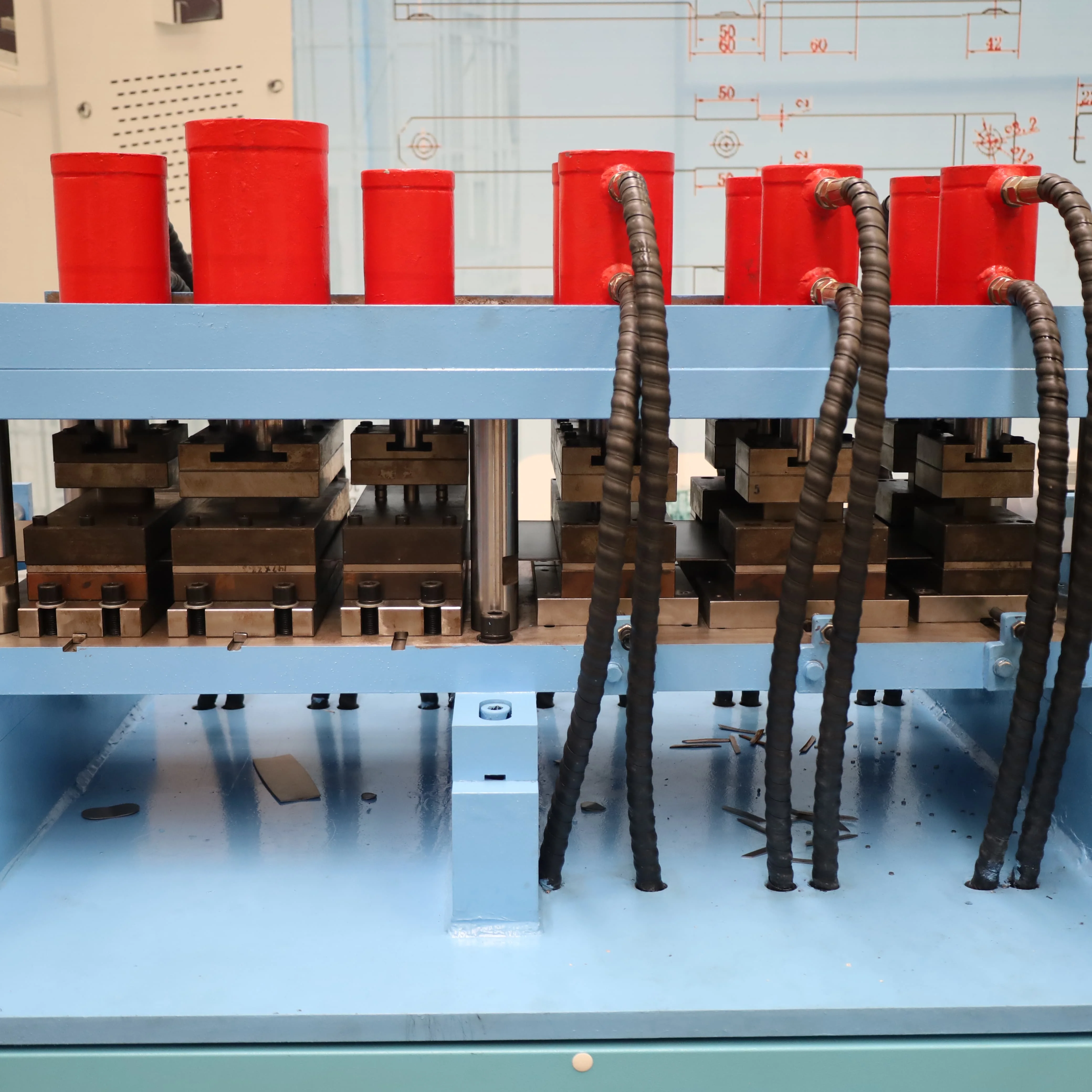 JCX High-end Quality  Light Gauge Steel Keel  Frame Roll Forming Machine Galvanized Steel Keel Machine