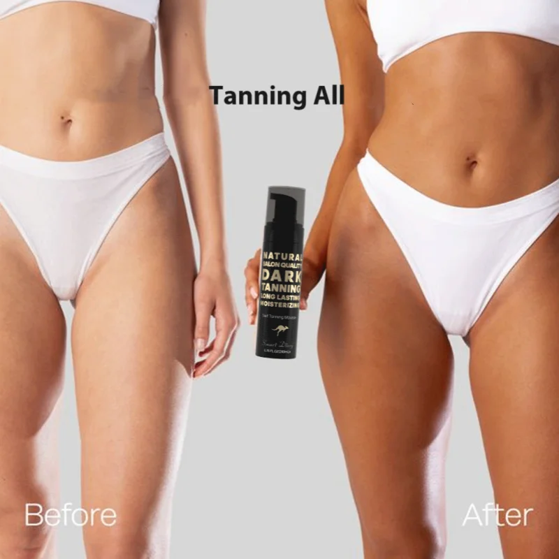 No sun tanning and tanning agent processing Customized bronze mousse and tanning agent cream