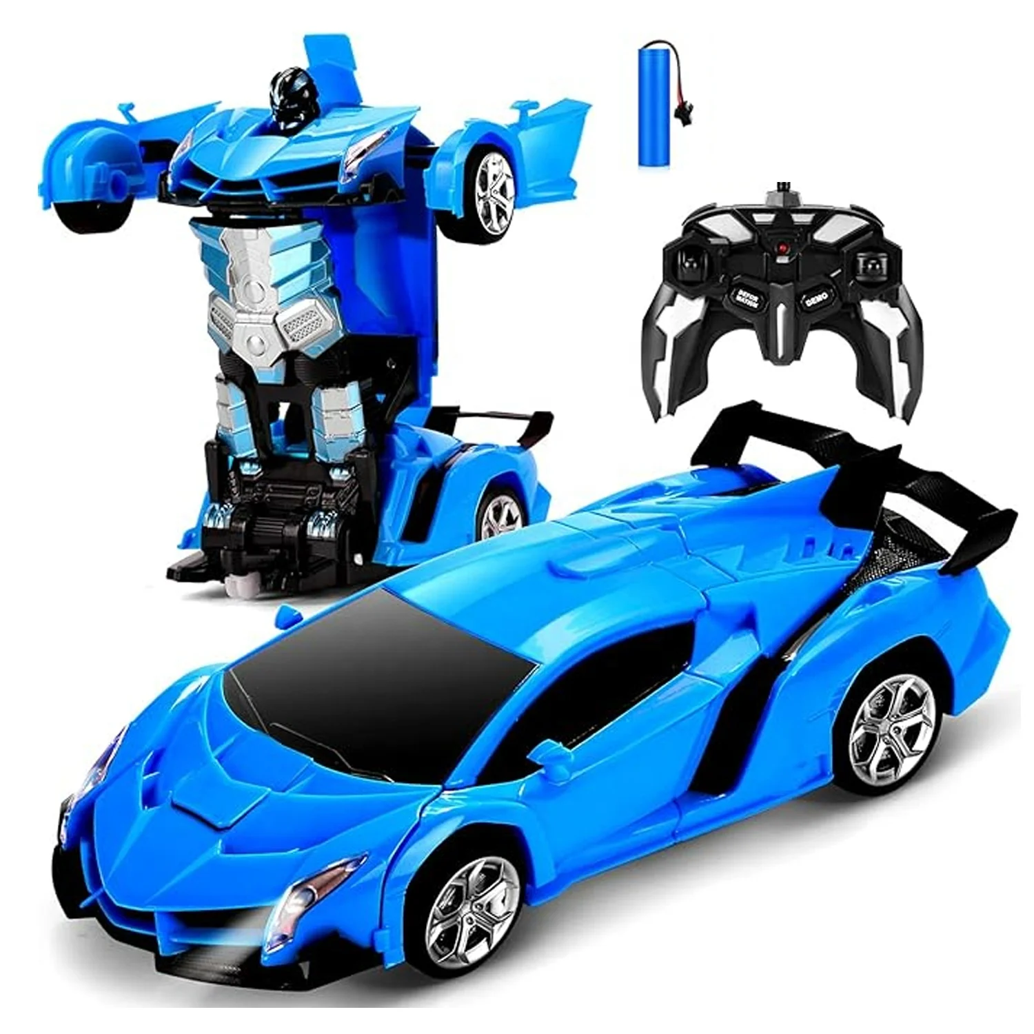 KK Best 36CM(14 Inch)Deformation RC Car Best Christmas Gift Toy; Transforming Robot Remote Control Cars New Best RC Vehicle Toy