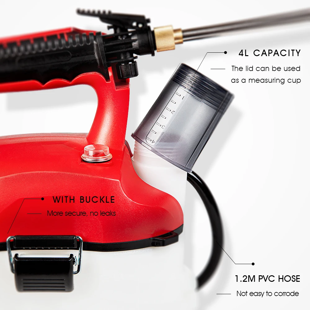 EAST 20V Lithium Battery Operated Agricultural Pump Sprayer Hand Shower Electric Garden Sprayer