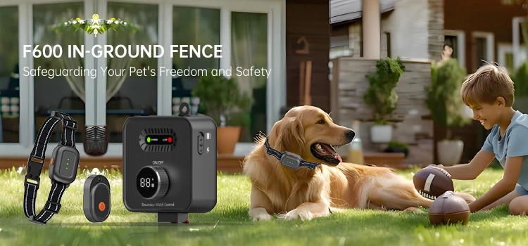 Portable Wired Electric Pet Dog In-Ground Fence Custom Weight Buried Wire Dog Training System with Underground Shock Collar