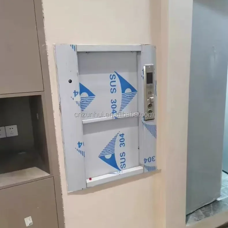 Китай дешевая тяга vvvvf кухонный лифт для обслуживания еды ресторана dumbwaiter lift цена