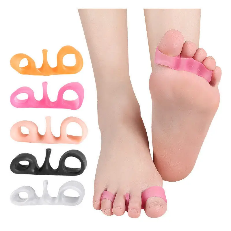 2PCS Toe soothing glue corrects O-shaped legs Japan Dashan toe ring corrects leg toe separator