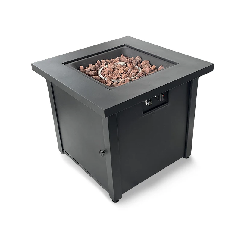 Outdoor courtyard Villa Heating fire pit table propane big brasero