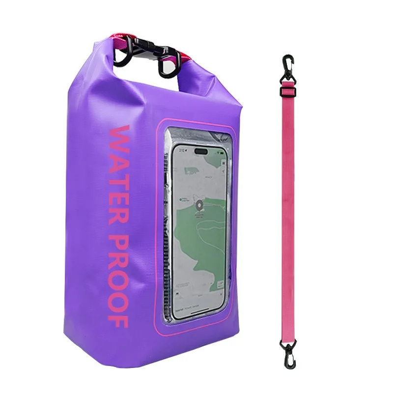 Sinodiving 2L Waterproof PVC Promotion Gift Bag Phone Case Waterproof Dry Bag  Waterproof Floating Backpack Storage Multisport