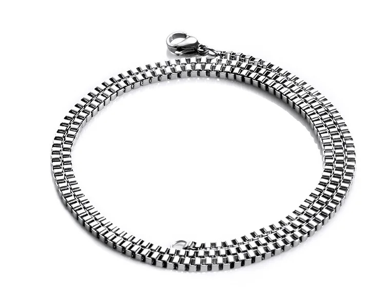 316L Stainless Steel High Quality Chain Necklace Box Chain