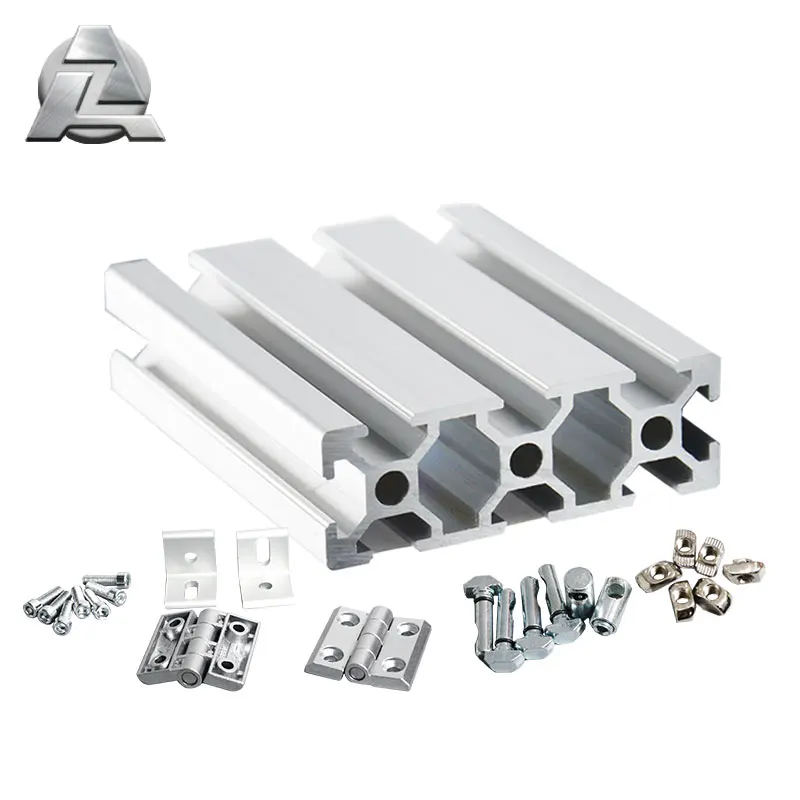 Chinese durable good price easy to install standard t slot aluminum profile extrusion aluminum