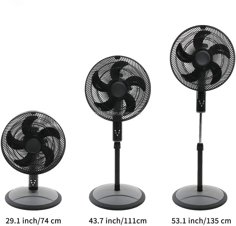 16 Inch Remote Control Electric fan Stand Floor Humidifier Air Cooling Standing Spray Water Mist Fan