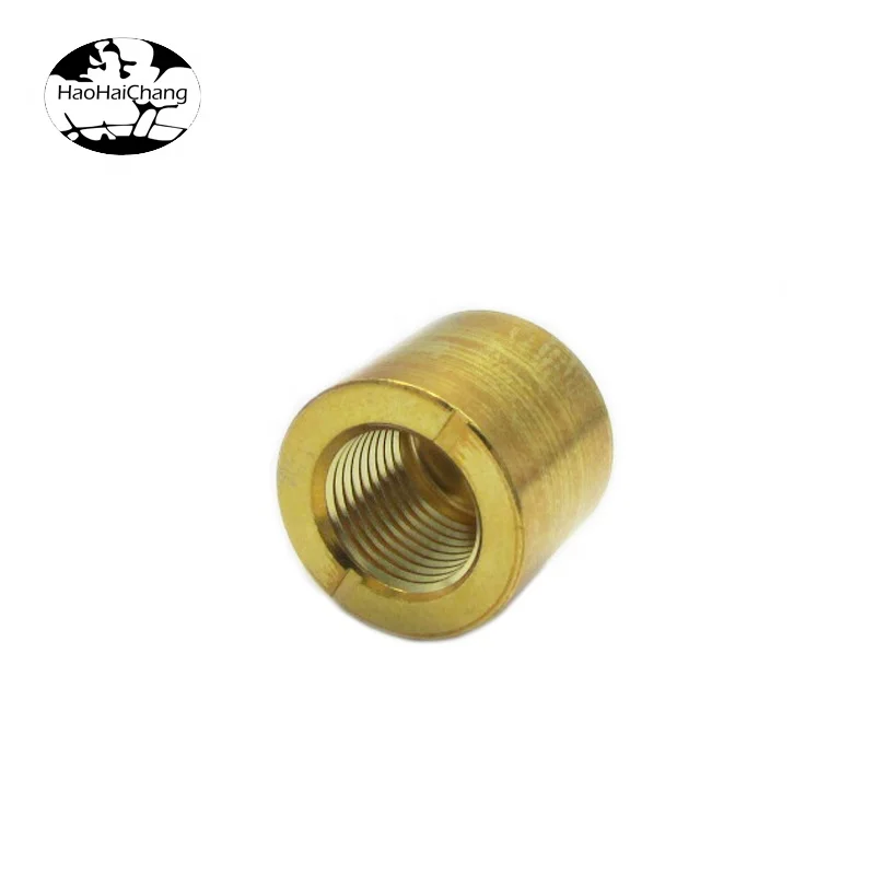 Точный токарный станок, медная оцинкованная накатанная Латунная гайка