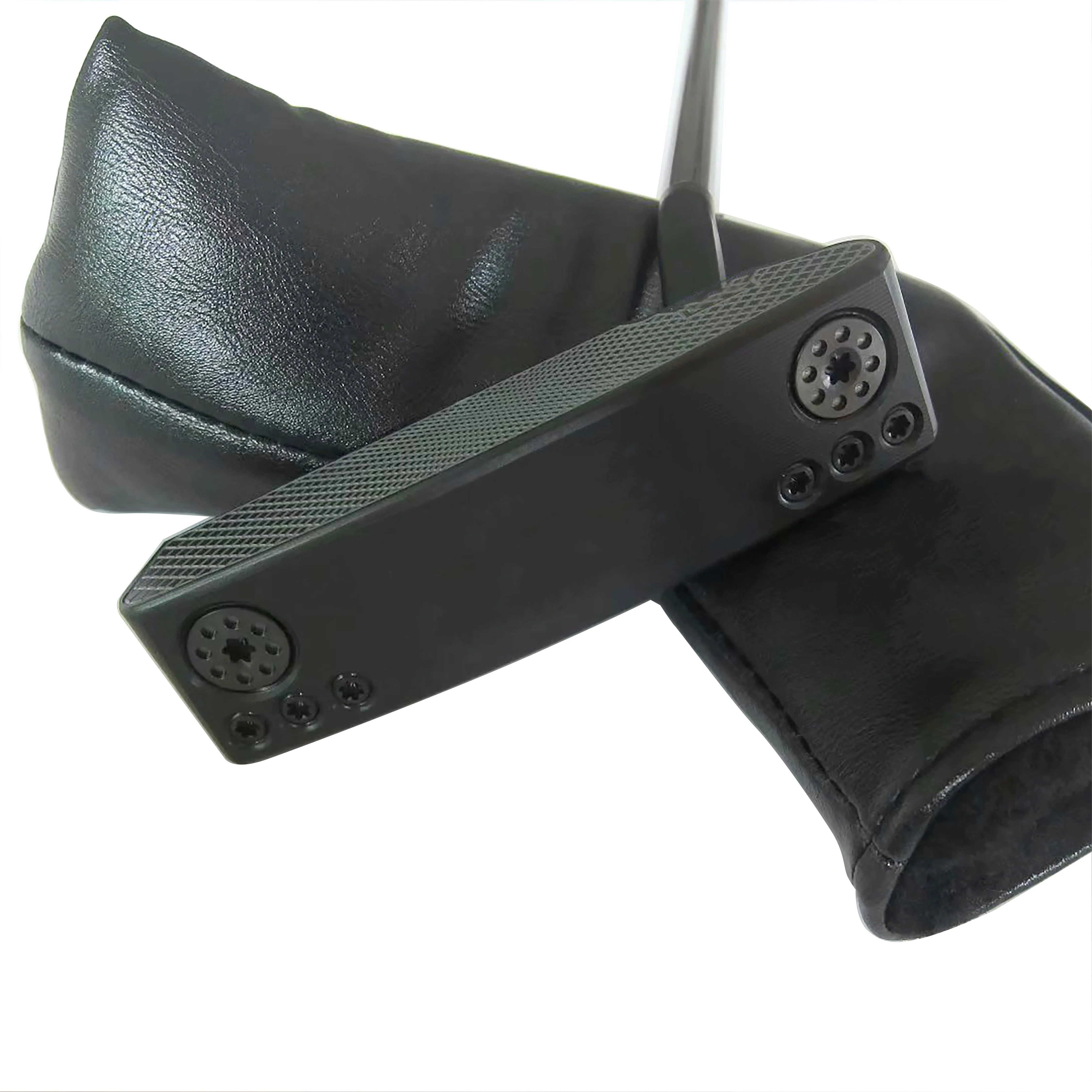 Golf Putter Head Stainless Steel Custom Logo Head Cnc Milling Face Golf Putter Universal Golf Club Putter