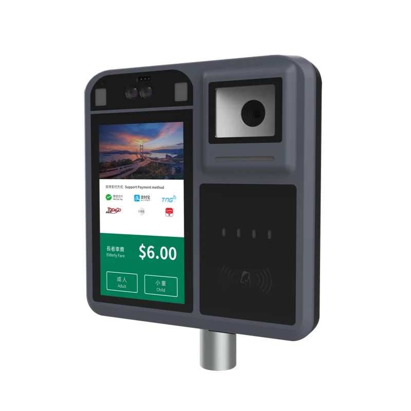 Bus Ticket Mahine QR Code NFC Smart Card Bus Validator 4g Wifi Gps Android Bus Card Validator P18-Q