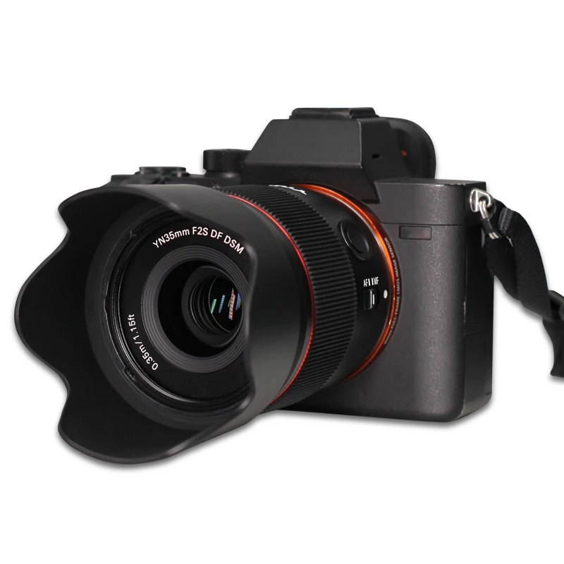  YONGNUO YN35mm F2S DF DSM широкоугольный объектив с полной рамой для камеры электронным
