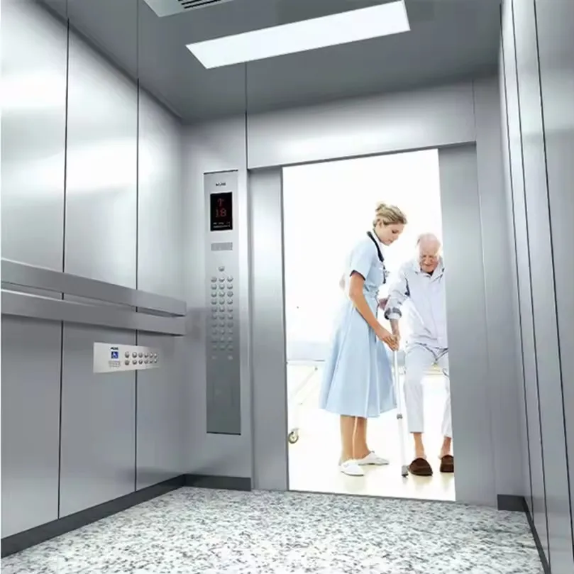 FUJI Hospital Elevator Medical 1600kg bed medical lift elevator for hospital