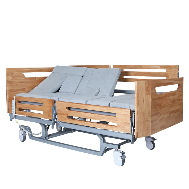 integral lifting premium electric hospital bed with toilet for elder