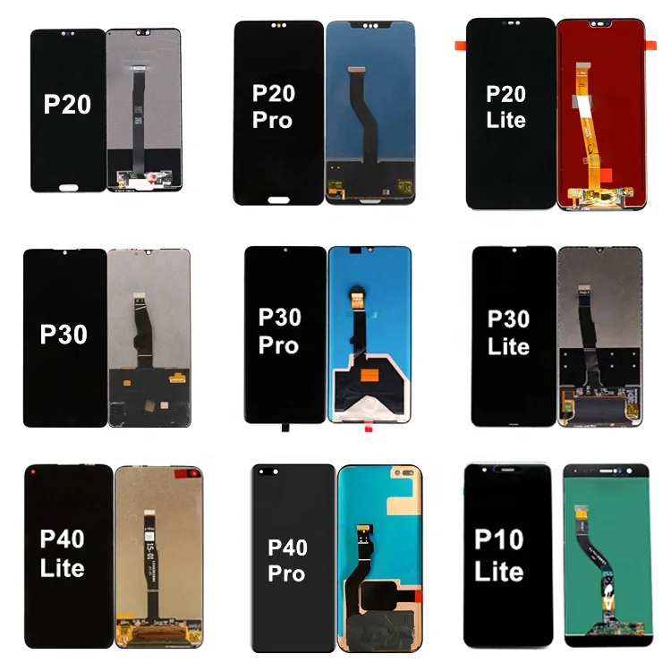 Factory Wholesale For Huawei Pantalla Screen Y3/Y5/Y6/Y7/Y9s Prime 2017 2018 P Smart 2019  LCD Display Digitizer Touch Glass
