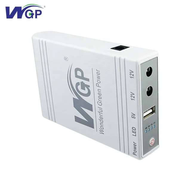  WGP original factory power bank ups 12v 5v wifi router ip camera with backup