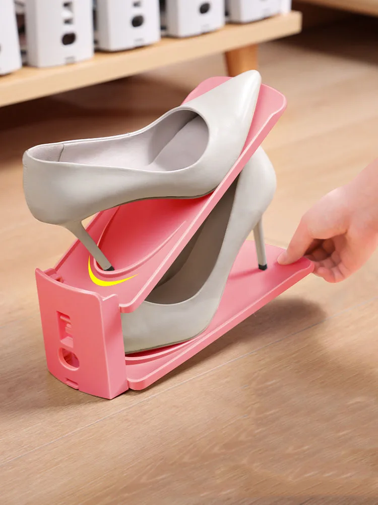 
Home Use Shoe Racks Modern Double Cleaning Storage Shoes Rack Living Room Convenient Shoebox Shoes Organizer Stand Shelf 