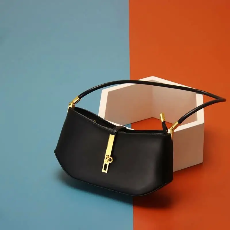 Jelly One-Shoulder Armpit Handbags Online Shopping Personalized Logo French All-Match Solid Color Handbags