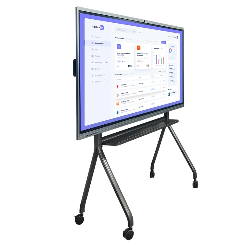 Electronic Touch Screen Display 65 Inch Panel 86 Inch Smart Board for Teaching School Digital Smart Board Interactive Whiteboard