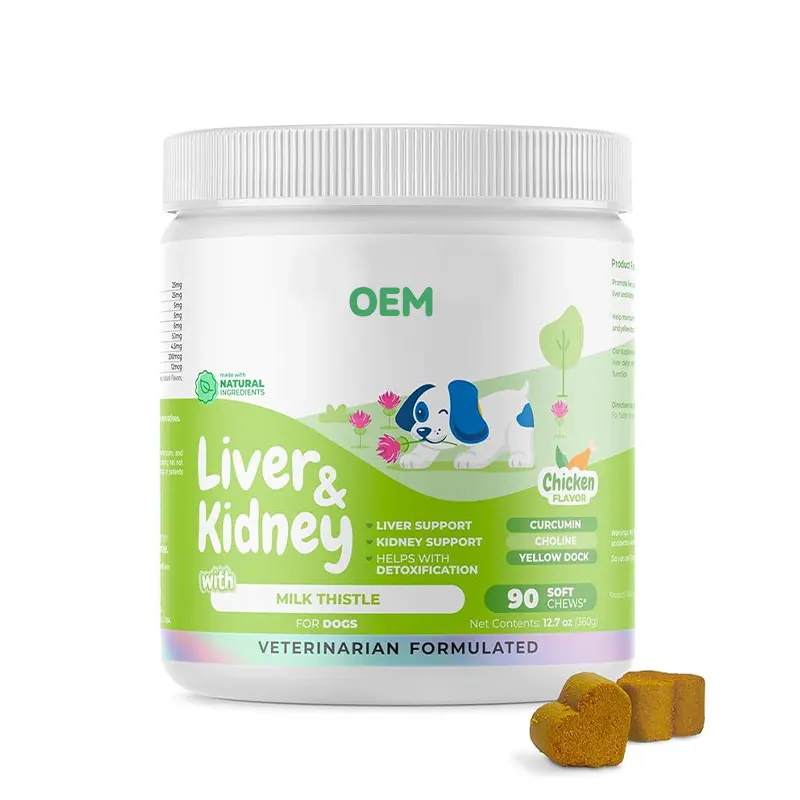 Liver And Kidney Support Supplement For Dogs And Cats Pets Health Supplements