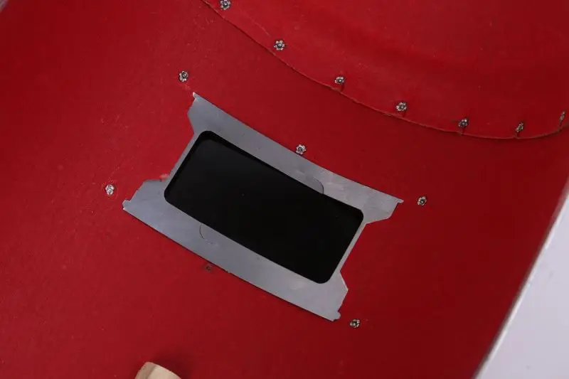 Best Seller Red Steel Paper Hand-held Protective welding helmet