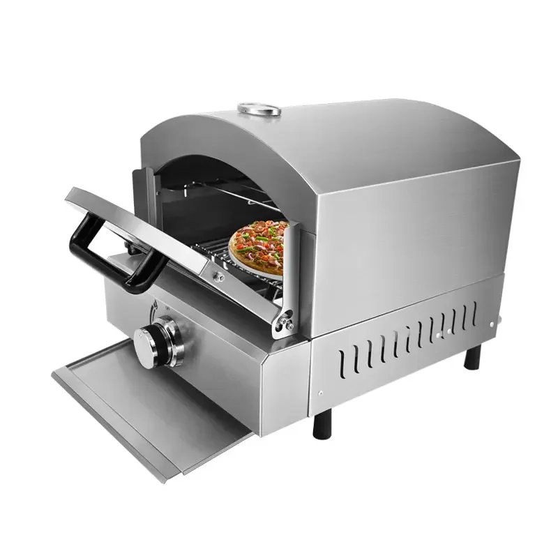 Good Quality Gas Bbq Rotating Outdoor Kitchen Stainless Steel Portable Pizza Oven With low moq