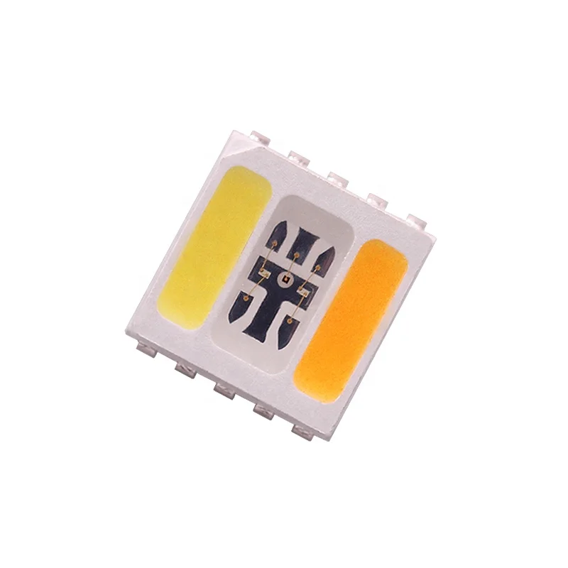 EKINGLUX 5050 light emitting diode CRI 80 20mA RGBWW 5 colors led top