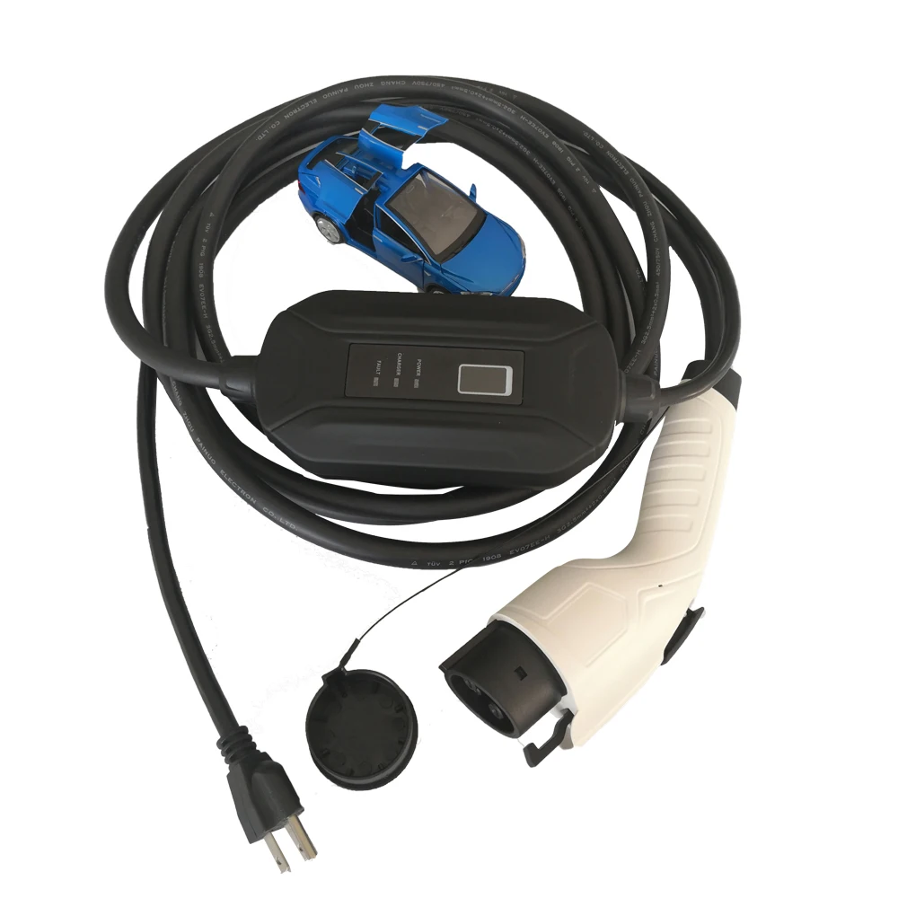FISHER EVSE level2 SAE J1772 тип 1 16 А однофазные 5 м портативные зарядные станции AC