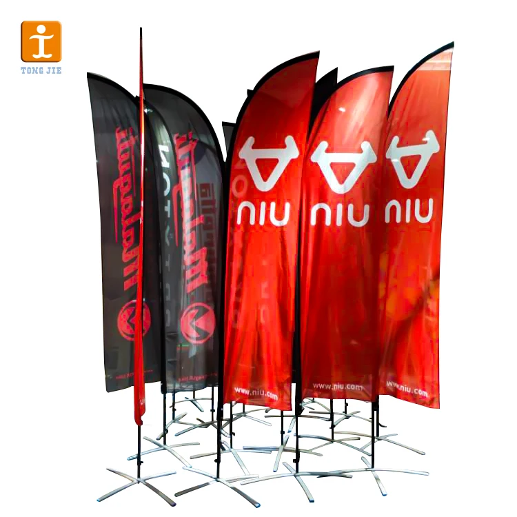 
Factory Price Wholesale Custom Beach Flag Banner 