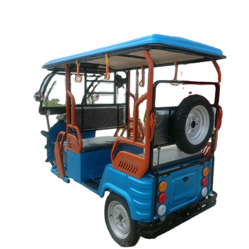 F6 can carry 4-6 people motorized adult electric tricycle,e-rickshaw tuk tuk auto rickshaw electric for passenger