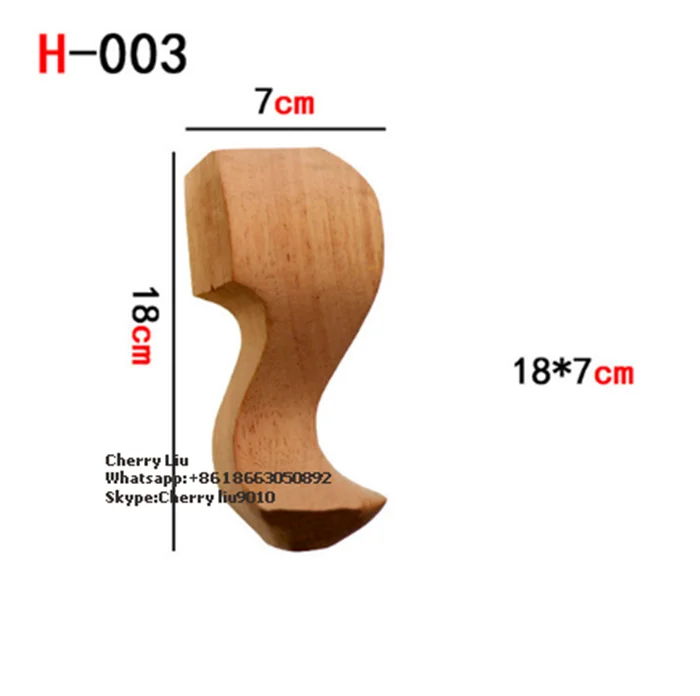 Solid Wooden Furniture bent Wood Table legs