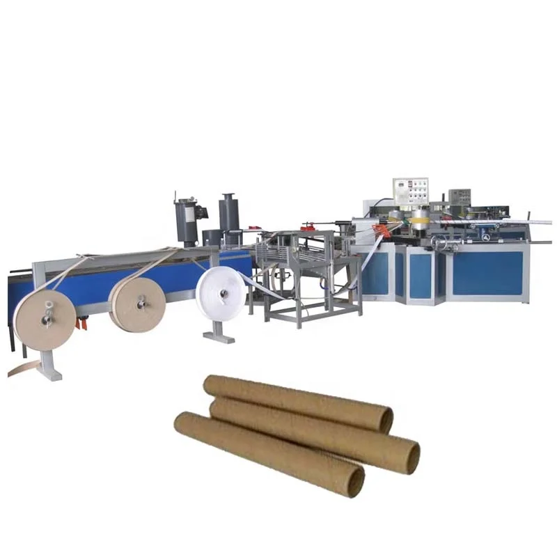 Kraft cardboard core making machine for toilet paper inner tube