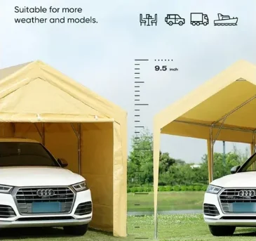 Wholesale Outdoor 10X 20 Ft Heavy Duty Waterproof Retractable Folding Car Tent Shelter Carport Garage Eco-Friendly