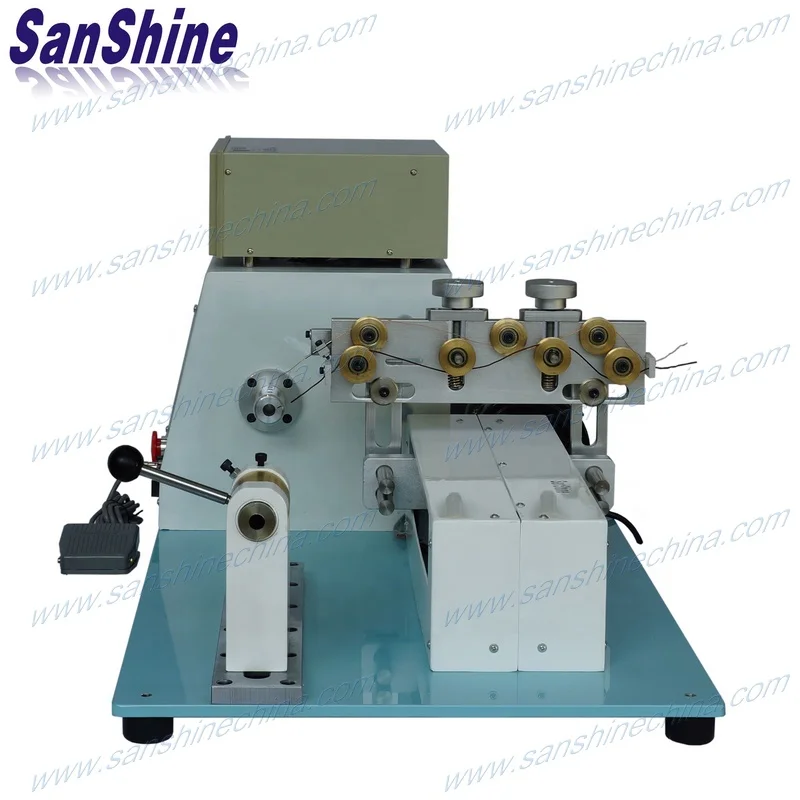 
Single spindle CNC precision automatic high torsion long traverse length flat wire coil winding machine 