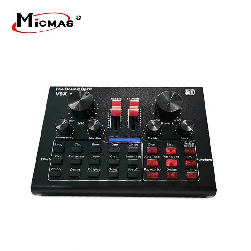 Micmas Wholesale Sound Card Live With High Quality