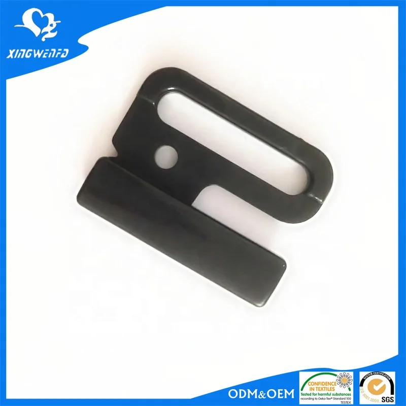 25mm swimwear clasp nylon plastic bra front closure