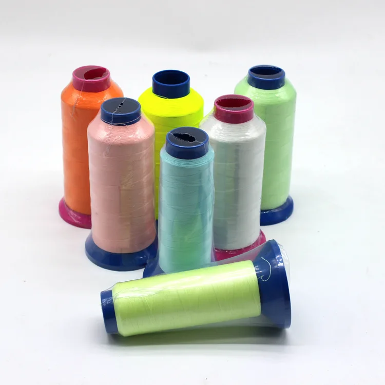 Wholesale Multi-colors Embroidery Luminous sewing thread