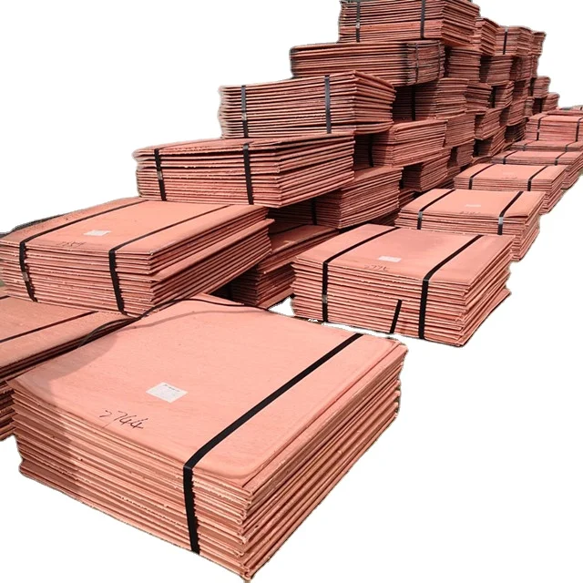 Hebei Handan Factory Copper Cathodes High Purity Cathode Copper With 99.99% Purity For Chemical Industry