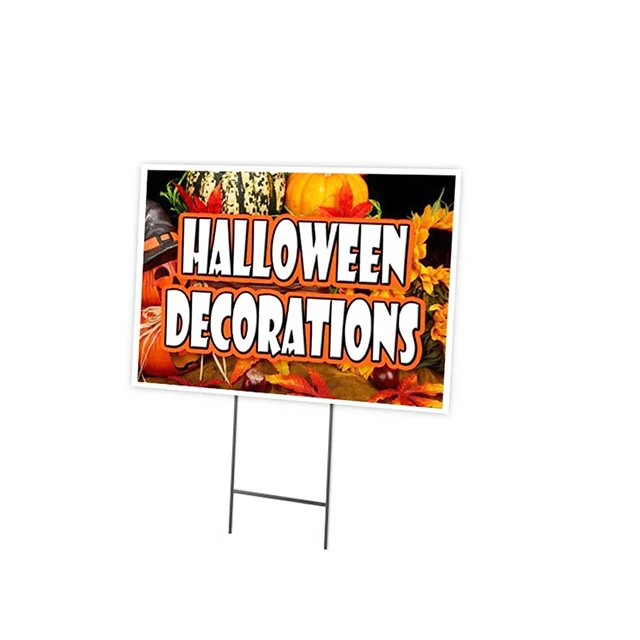 Advertising sign board corrugated plastic signs 4x8