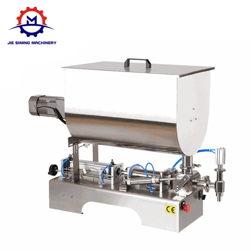 Высококачественная Высокоэффективная горизонтальная машина для наполнения большого объема вязкой жидкостью медом и маслом