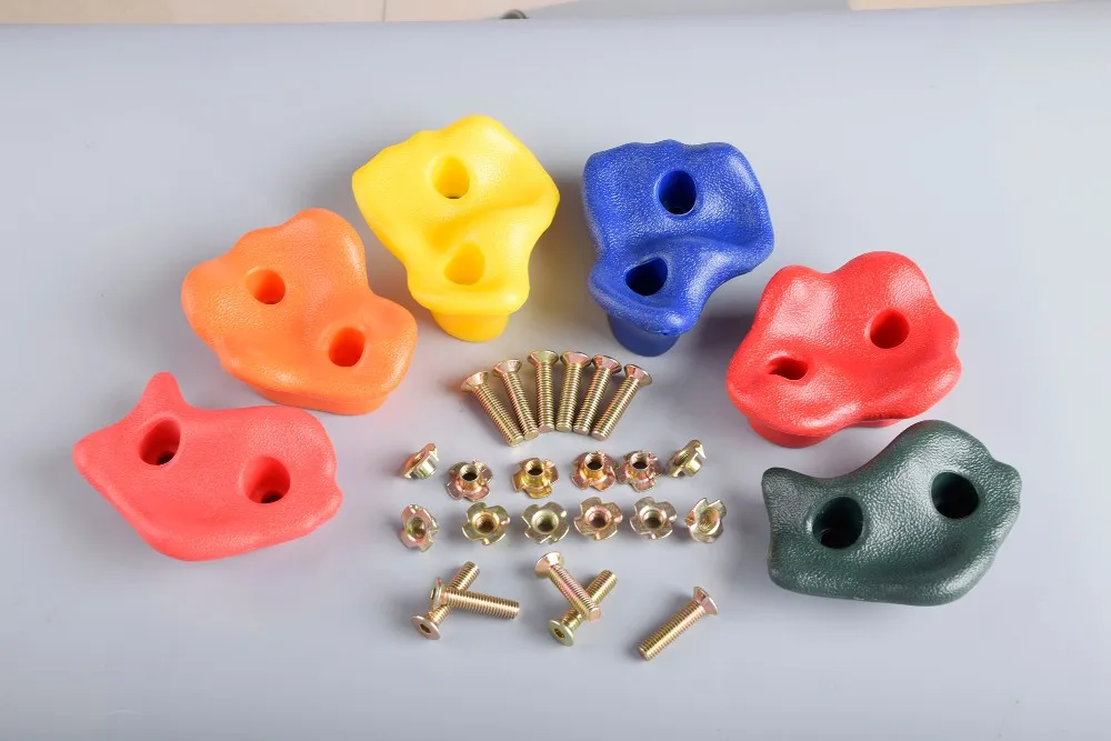 Outdoor Plastic Climbing Rocks Playground Accessories Garden Swing Parts