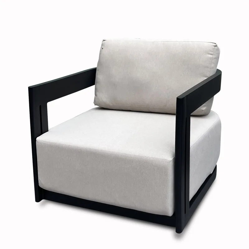 Defaico Hot Selling Ready Stock Patio Modern Garden Sofa New Design Furniture Outdoor Aluminum Sofa Set