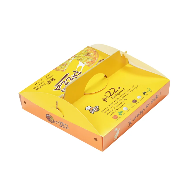 Custom paper pizza box 6/7/8/9/10/12 inches box various styles pizza box customized