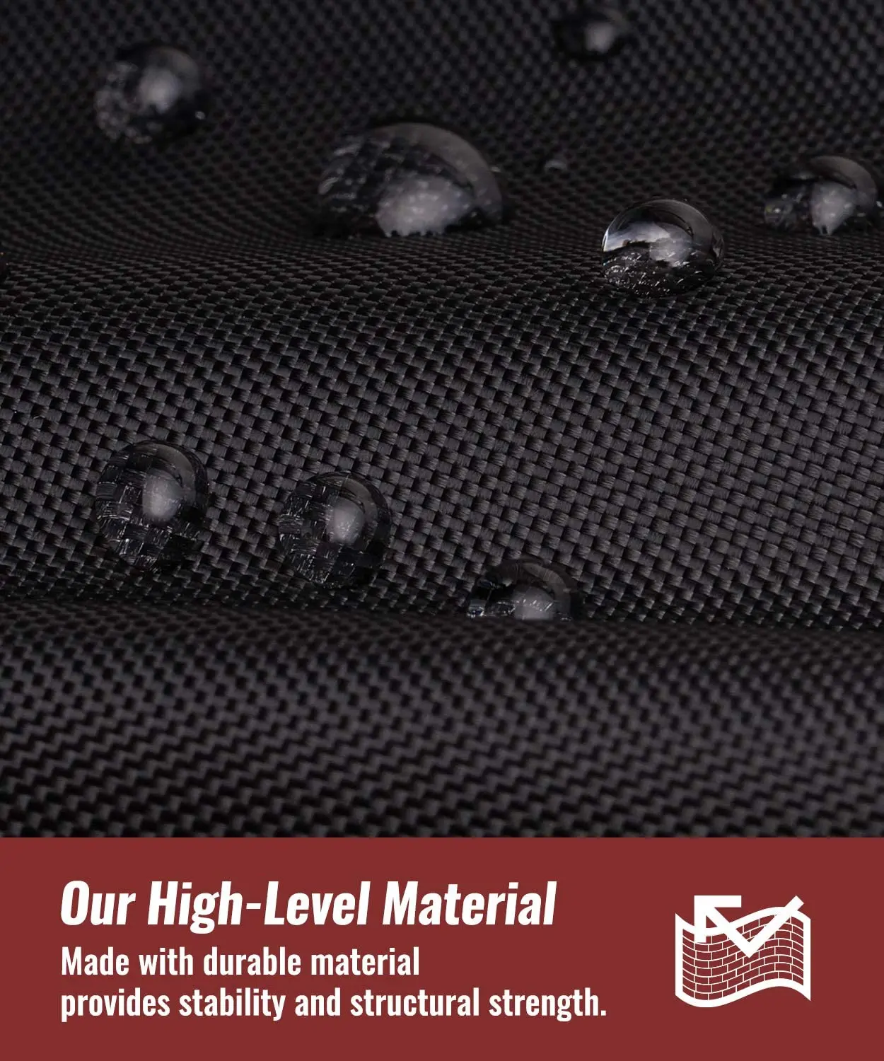 Hot Sale 420D Oxford 19.2*17.6in All Weather Resistant Small Round Grill Cover