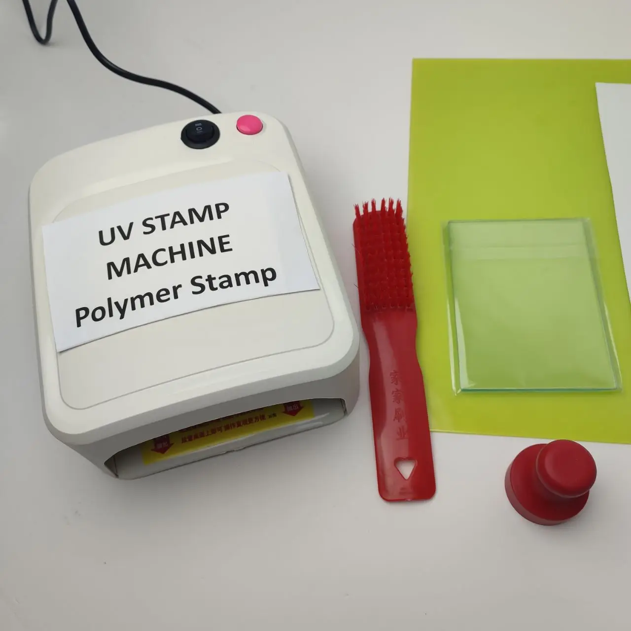 36W UV lamp expose polymer stamp making machine set exposure liquid photopolymer resin gel rubber stamp machines