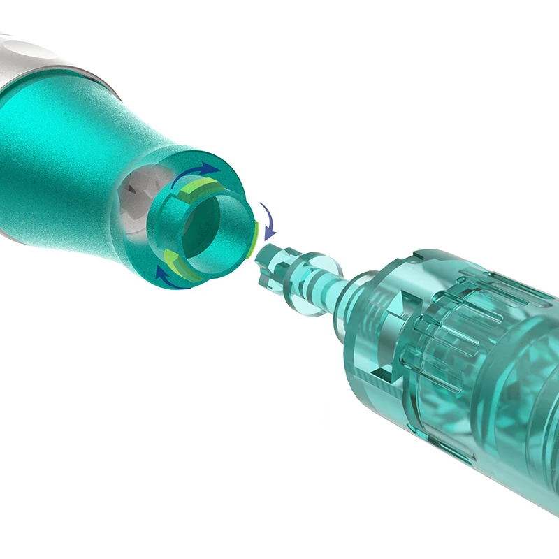 Д-р ручка A6S 6 Скорость Смарт Microneedling иглы Электрический Дерма с Dermapen