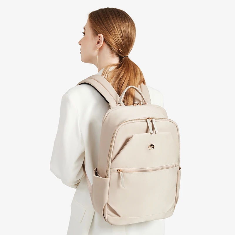 2023 Laptop Backpack Bag Large Capacity Multifunction Pink Soft Fashion Black High Quality Waterproof USB Charger Backpack Smart