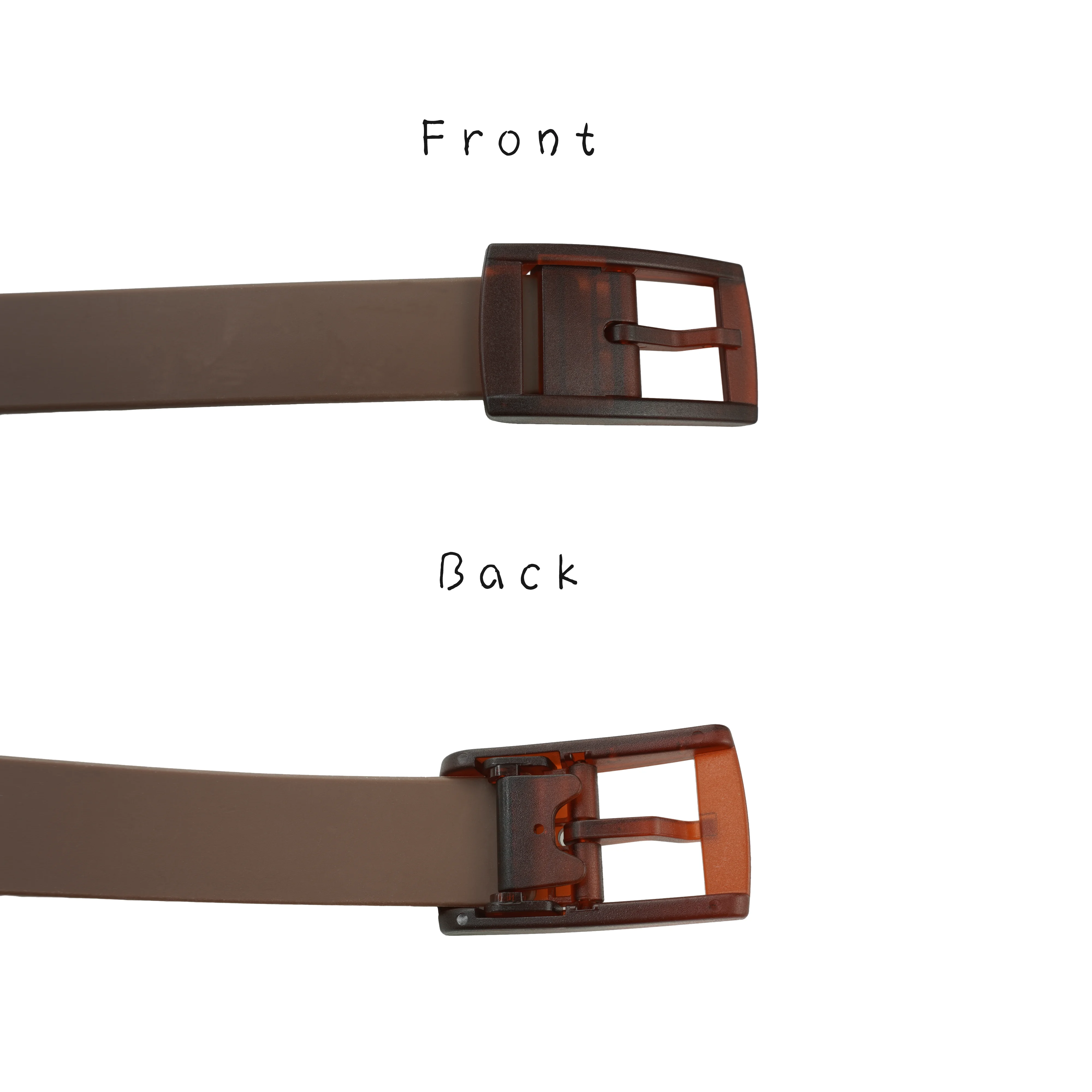 Factory Wholesale Trendy Customized Color Rubber Belts Trendy Casual Sport Silicone Belt With Plastic Buckle