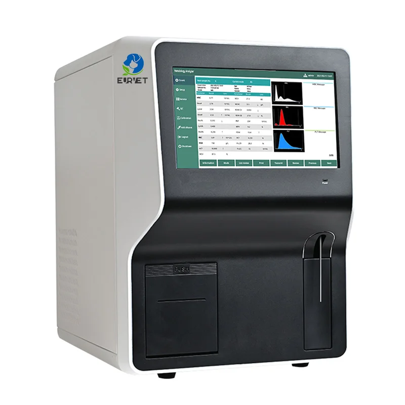 EUR VET Low Price Vet Blood Hematology Analyzer Veterinary Equipment Hematology Analyzer Blood Hematology Analyzer