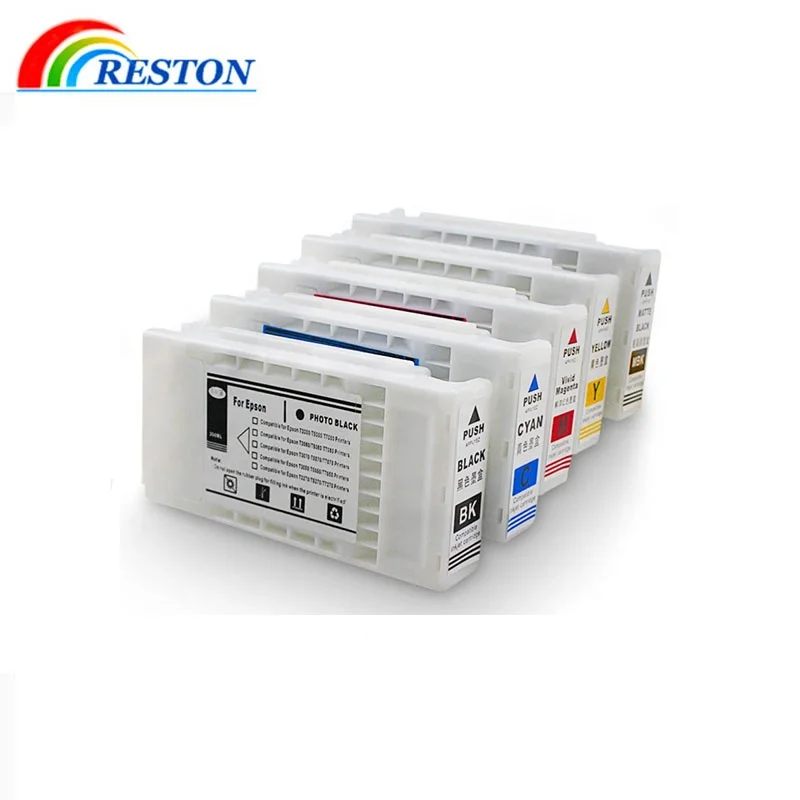 Premium factory sale T6931 T6932 T6933 T6934 T6935 ink Cartridge for Epson SC T3000 T5000 T7000 T3200 T5200 T7200 inkjet Cartrid